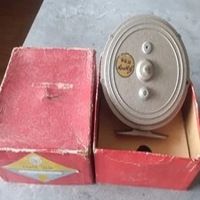 A boxed Grice & Young Gypsy d'OR 4 3/8" Fishing Reel