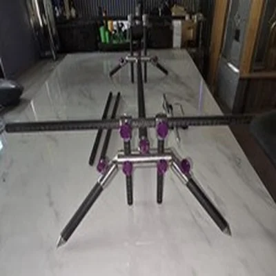 CUSTOM ANGLING SOLUTIONS PRECISION POINT 3 ROD POD INCLUDING BUZZ BARS