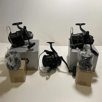 Daiwa CrosscCast Bk5000A reels x 3 with 2 Spare Spools