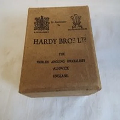 Vintage Hardy Bros Ltd Uniqua reel cardboard box(box only).