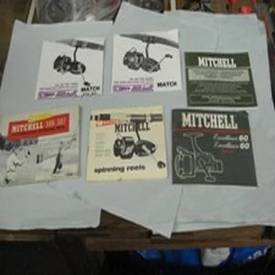 VINTAGE MITCHELL FISHING REELS BOOKLETS