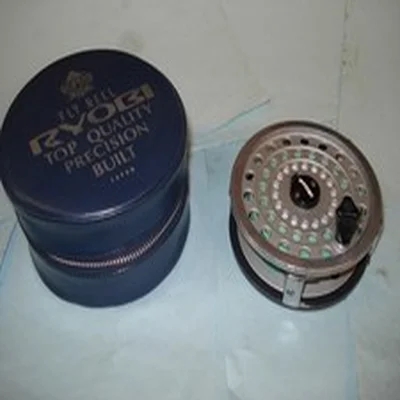 RYOBI SALMON FLY REEL  4 INCH IN GOOD USED CONDITION
