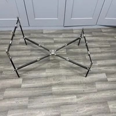 NBRICE Carbon and Stainless Steel 3-Rod Pod for Carp Fishing