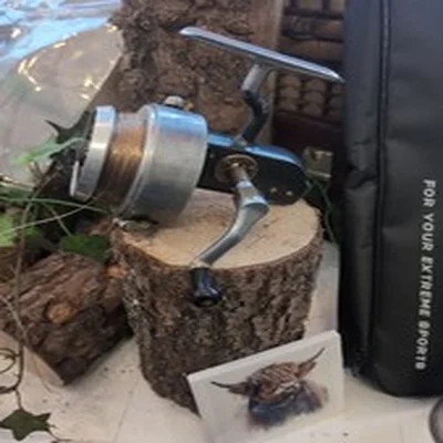 Vintage Hardy Bros The ALTEX No3 Mark V Spinning Fishing Reel .