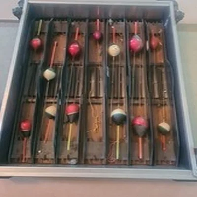 Rive Tackle Box 60mm Tray With Black Winders