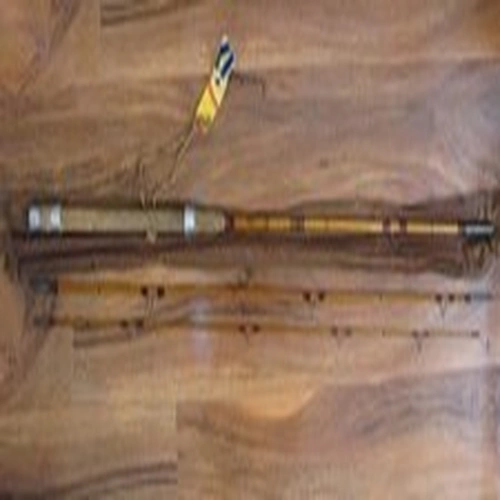 Vintage ALLCOCK LUCKY STRIKE SPLIT CANE FISHING ROD Traditional Angling Allcocks