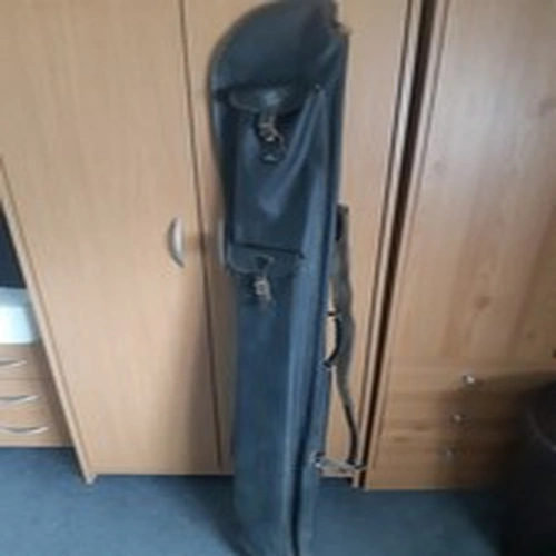 vintage course fishing rod holdall 