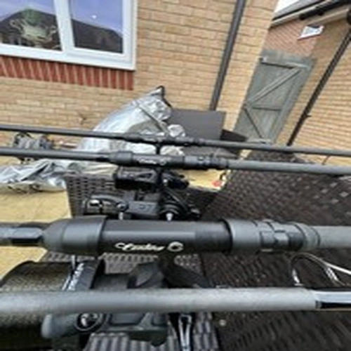 Century FMA 2 13ft Carp  Rods  with Penn Affinity 3 8000 Reels and Rod Case
