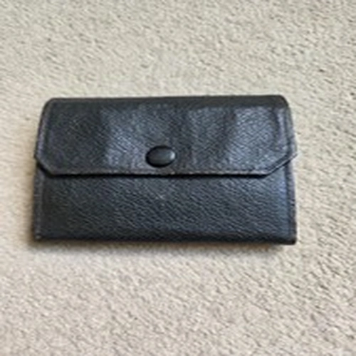Vintage Angler's Leather Fly Case