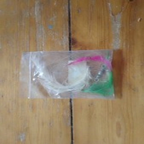 3 hook mackerel feathers