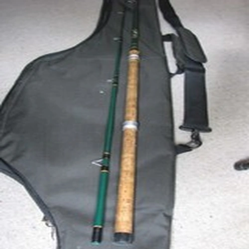 Vintage GOLDCREST BRAND FISHING ROD, RODRILL LONDON Fibre glass Angling Float