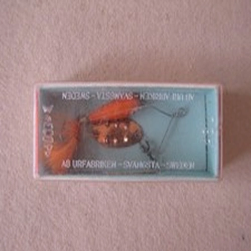 BOXED RARE VINTAGE ABU SVANGSTA COLIBRI SPINNER Fishing Lure Angling Spoon Perch