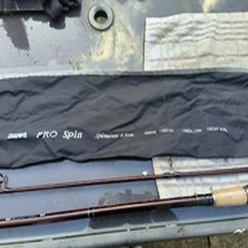 Daiwa Pro Spinnrute Spinning Rod 2.70 MTR with Daiwa Cloth Rod Bag