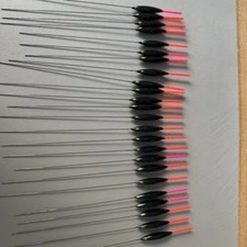 24 Slim Wire Stemmed Pole Floats. Various Sizes.