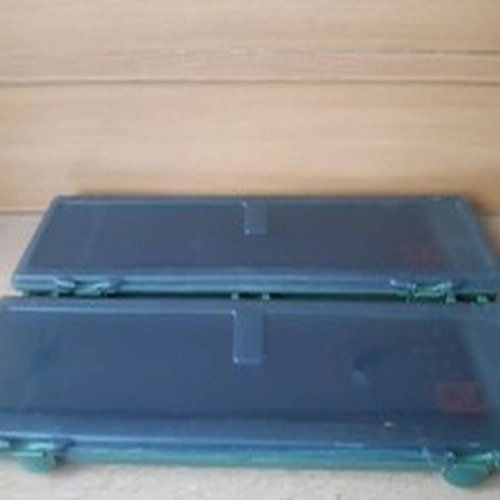 2 x carp kinetics rig boxes