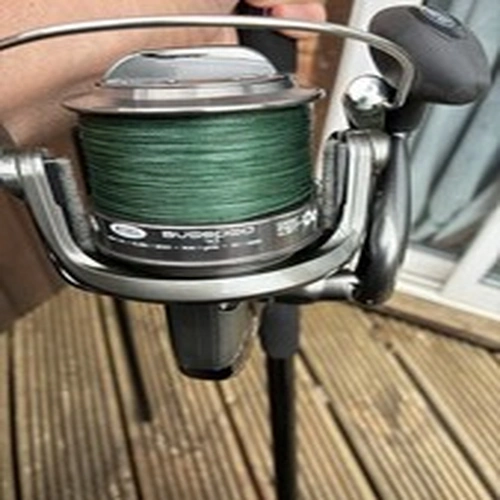 12ft Spod Rod and Mitchell Reel with 5lB Test Curve. Very Good Condition