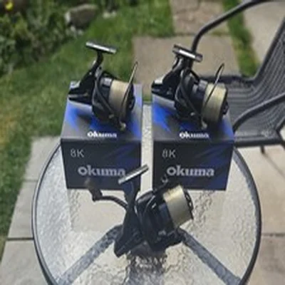 OKUMA 8K Big Pit Fishing Reels Pack of 3