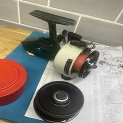 Abu Cardinal 77 Spinning Reel Superb Condition Spare spool Tub schematics Pouch 