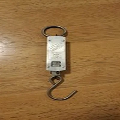 Little Samson Pocket Spring Balance Scale for Anglers Vintage x 1