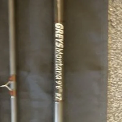 Greys Montana Two Piece 9ft 6” #7 Fly Rod In Excellent Condition