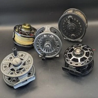 Fly Fishing Reels Bundle- x5- Inc Leeda & Snowbee