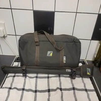 Carp Fishing Tackle Solar A1 Aluminium Pod, Black, 3-Rod Pod with Bag