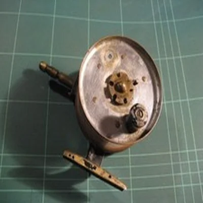 vintage rare sidecasting  fishing centrepin reel salmon Orlando Malloch Hardy