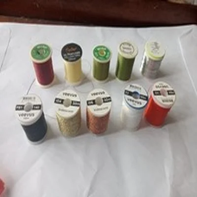 Job Lot Fly Tying Spools x 10. Veevus.  Semperfli. Flybox Etc