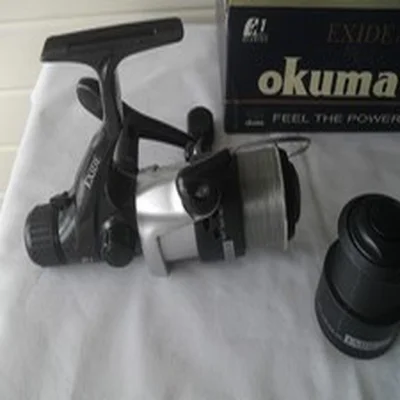 Vintage Okuma Exide Exr 30m Unused FishingReel & Spare Spool.