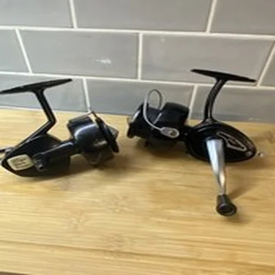 Two vintage reels looked after please look at pictures and descriptions 