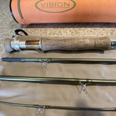 Vision Mag Fishing Rod - VP4105 - #7/8 line - 10’ Rod with Case and 3 reels 