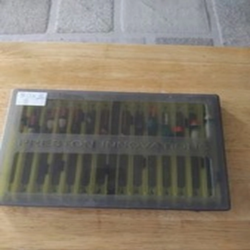 POLE RIGS  IN A PRESTON INNOVATIONS WINDER BOX.