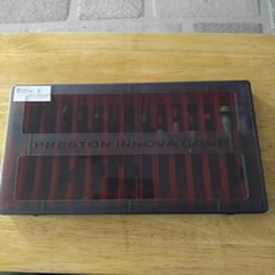 POLE RIGS  IN A PRESTON INNOVATIONS WINDER BOX.