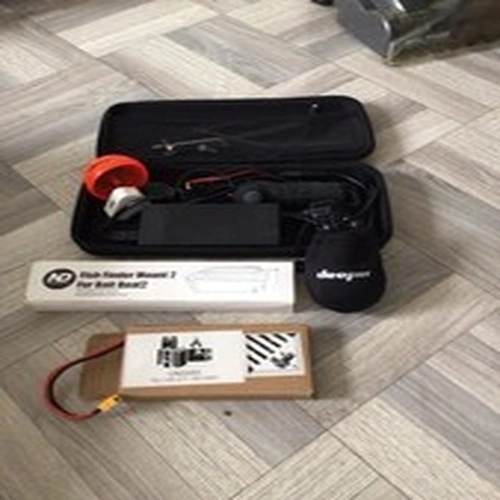 ND2 Bait Boat with Deeper Pro Plus Boat Arm  Plus Bag Plus Autopilot