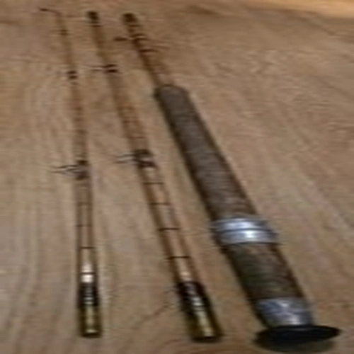 W A, Allcock and Co, Avon Bamboo Fishing Rod 11ft 6inch . Number 54.