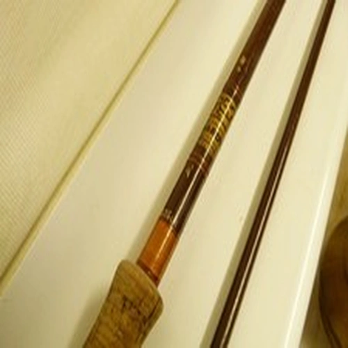 hardy fly rod 9ft. no.6 with bag