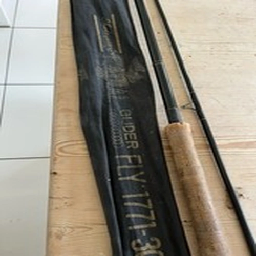 Shakespeare Fishing Rod RADIAL GLIDER FLY 1771-300 / 3 Metre & Cotton Cover 11ft