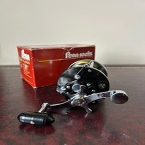 Vintage Penn 10 Level Wind “Mag Tuned” Fishing Reel – Made in USA
