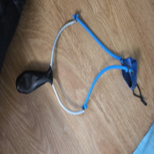 A metal framed fishing catapult