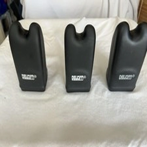 3 x Delkim Txi Plus/Standard EV Black Bite Alarm Rubber Hard Case Covers