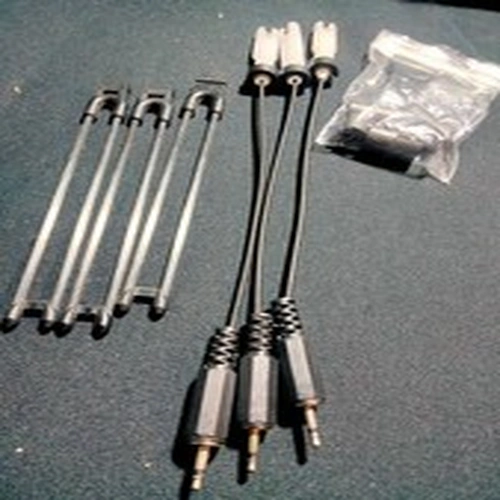 3x DELKIM SLIMLITE INDICATOR SET WHITE, brackets &Weights, fully functional....