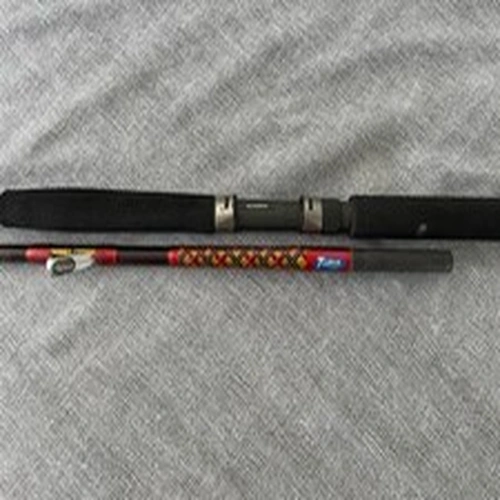 Shimano Antares 7’ 6” Braid Boat Fishing Rod. 12-20lbs. Good Condition.