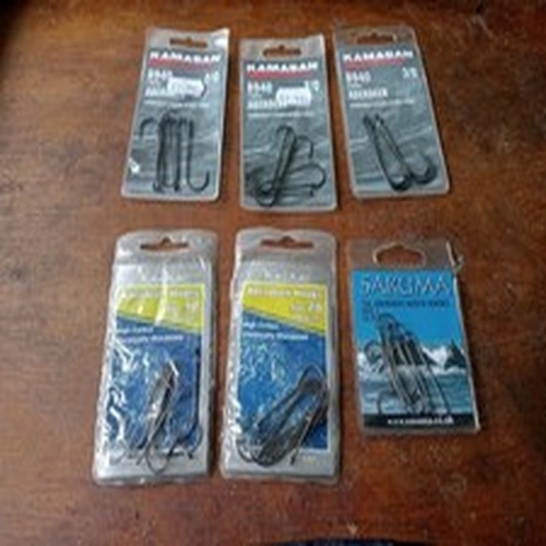 Job Lot Kamasan, Koike and Sakuma Aberdeen Hooks x 6 Packets