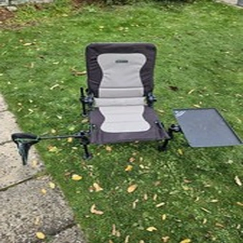 Korum Match/coarse Fishing Chair With Side Tableand Maver Pole Sock
