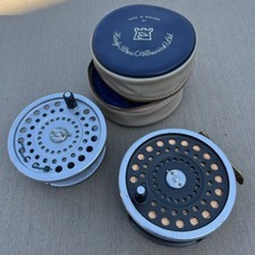 Hardy Brothers Marquis Salmon No. 2 Fly Fishing Reel With Additional Spool