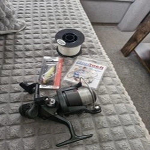 Mixed Lot Fishing Accesories - Reel Line Spools Etc. See Photos