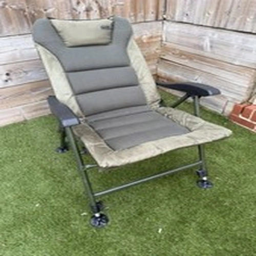 Solar Chair SP Recliner High MK2 - Comfortable Carp Fishing Chair