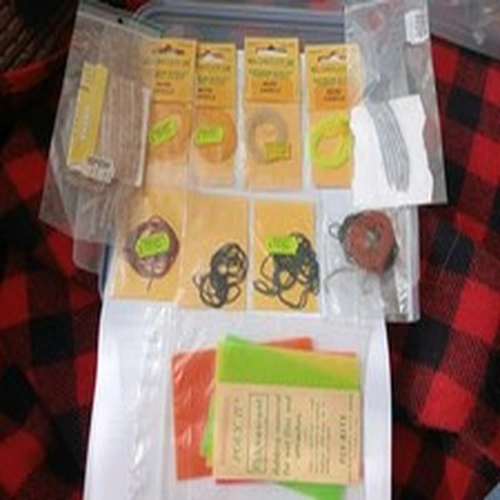 Fly Tying Job Lot Micro Chenille Etc.