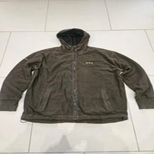 ESP Full Zip Fleece Hoody, Carp Fishing, dark olive green.