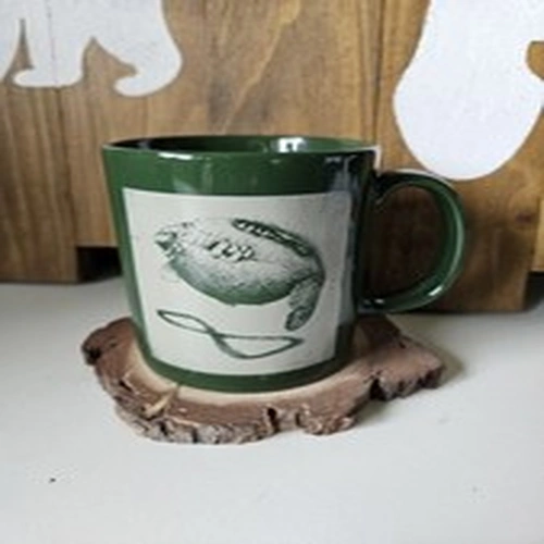 Navitas x Stannart Shadow Carp Mug Green Ltd Edition Carp Fishing Good Condition